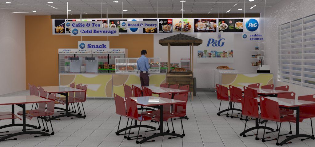 P&G Booth Interior Design Portfolio