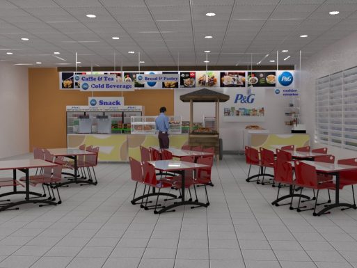 P&G Booth Interior Design Portfolio