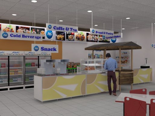 P&G Booth Interior Design Portfolio