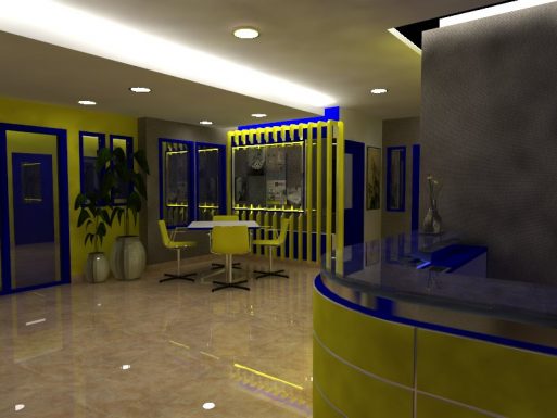 Lobby Room PT Mortar Utama Portfolio Project