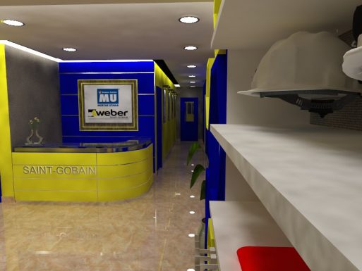 Lobby Room PT Mortar Utama Portfolio Project