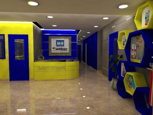 Lobby Room PT Mortar Utama Portfolio Project