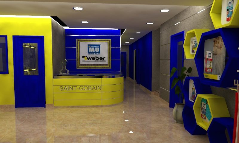 Lobby Room PT Mortar Utama Portfolio Project
