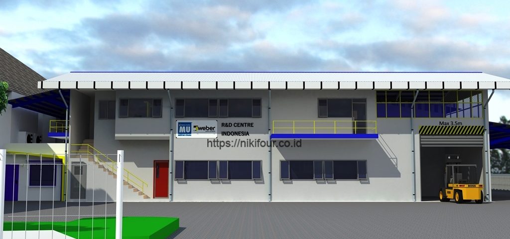 New R&D Building Mortar Utama Cibitung