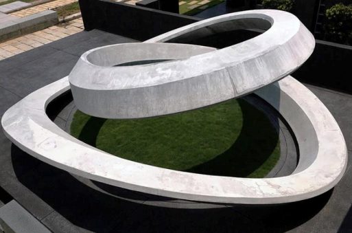 Struktur Bangunan Beton Berbentuk Aneh