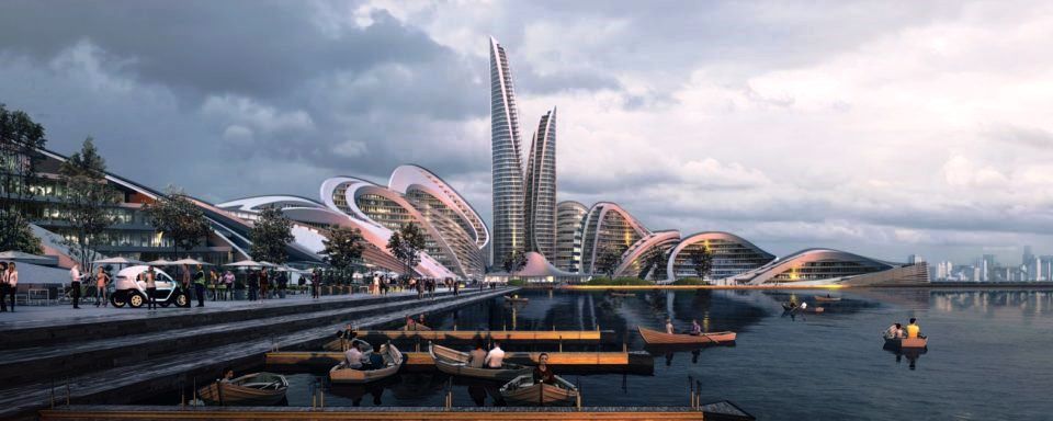 Kota Pintar di Moscow oleh Zaha Hadid Architects