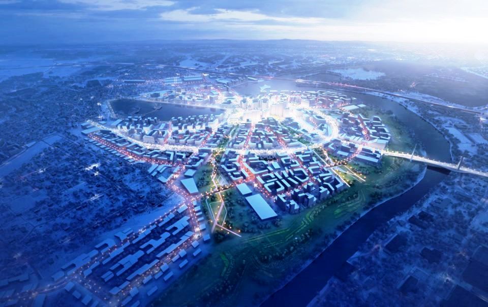 Kota Pintar di Moscow oleh Zaha Hadid Architects