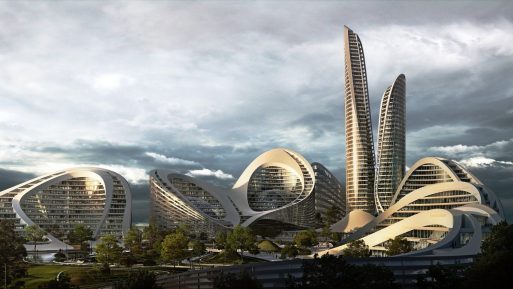 Kota Pintar di Moscow oleh Zaha Hadid Architects