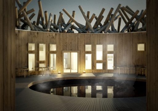 Penginapan Terapung dengan Arsitektur Modern
