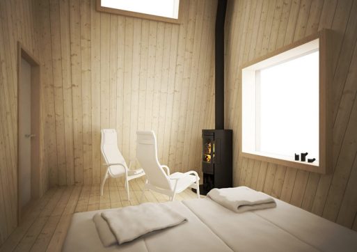 Penginapan Terapung dengan Arsitektur Modern