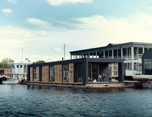 Penginapan Terapung dengan Arsitektur Modern