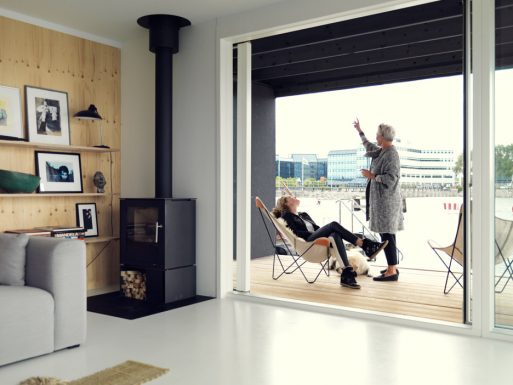 Penginapan Terapung dengan Arsitektur Modern