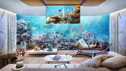 Penginapan Terapung dengan Arsitektur Modern