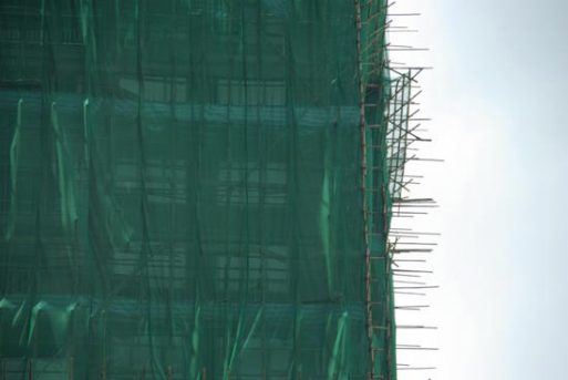 Scaffolding Bambu di Hongkong