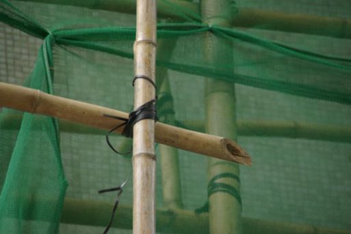 Scaffolding Bambu di Hongkong