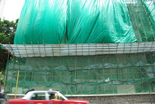 Scaffolding Bambu di Hongkong