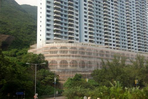 Scaffolding Bambu di Hongkong