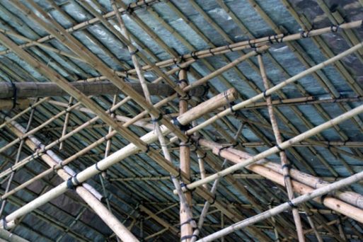 Scaffolding Bambu di Hongkong