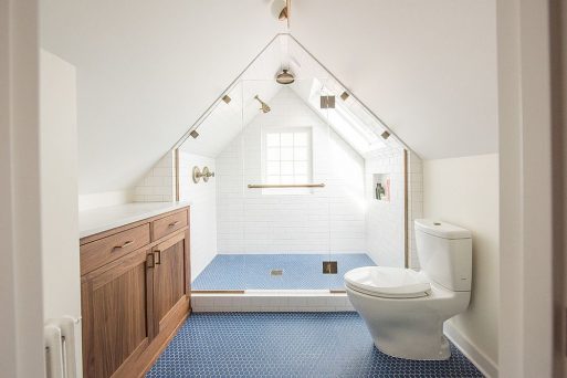 Interior Kamar Mandi Dengan Warna Elegan yang Ngetren