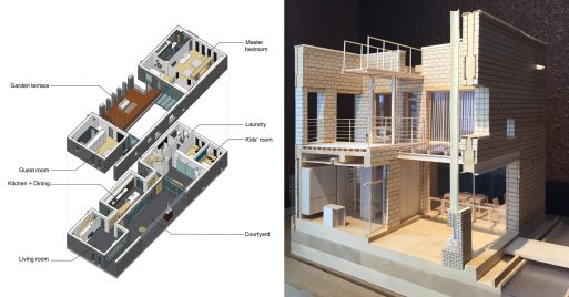 Gedung dengan Blok Beton