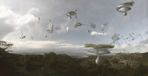 Bangunan dengan Arsitektur Menggantung