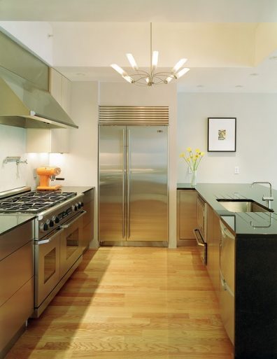 18 Desain Dapur Stainless Steel Yang Indah