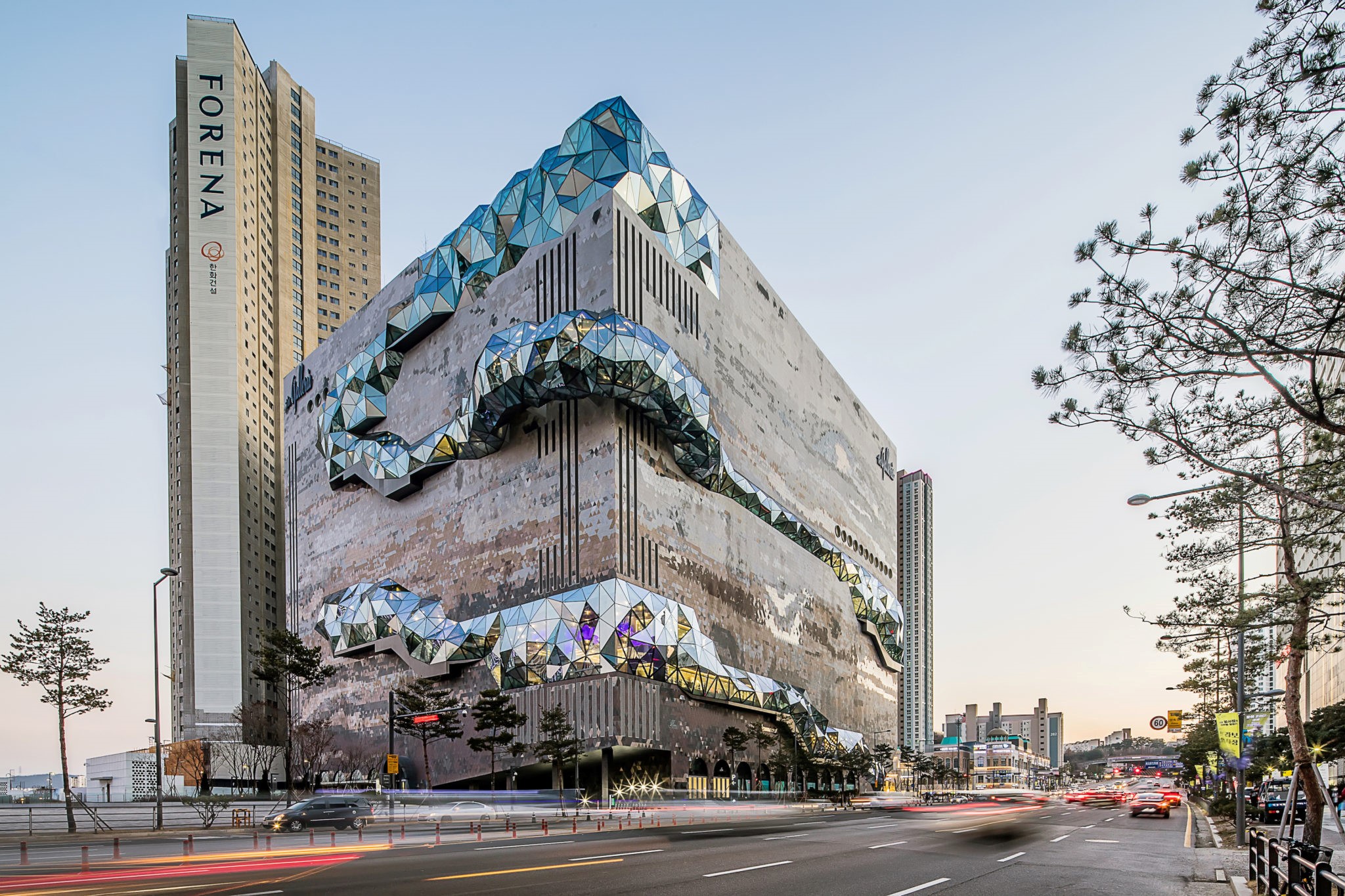 proyek arsitektur landmark oleh OMA