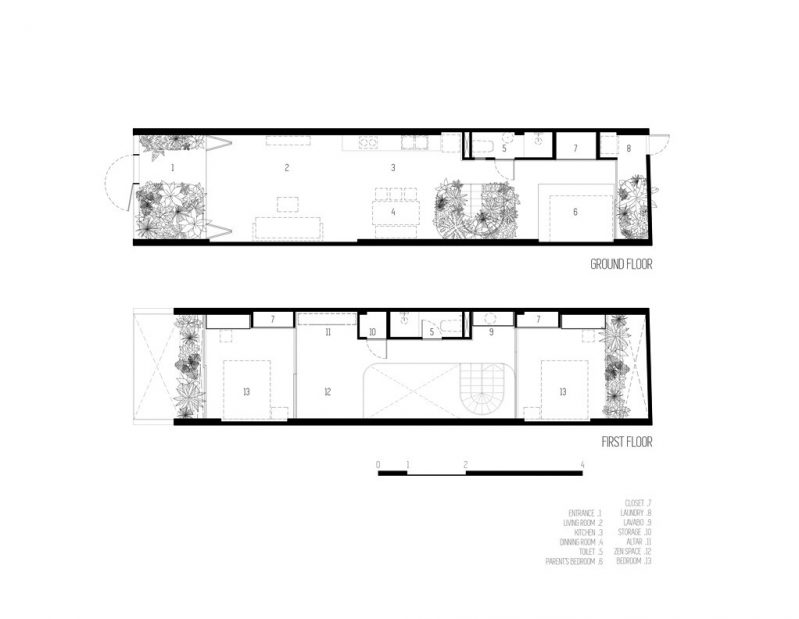 Contoh Denah Rumah
