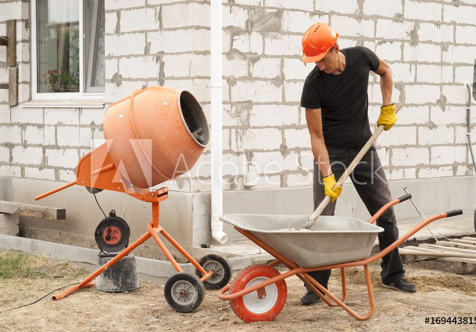 construction concrete mixer