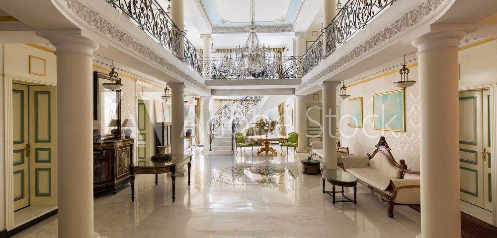 luxury lobby interior