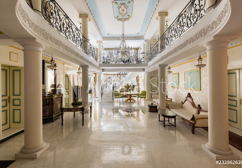 luxury lobby interior