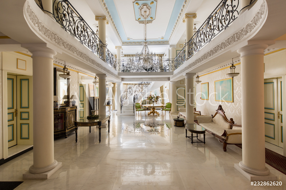 luxury lobby interior