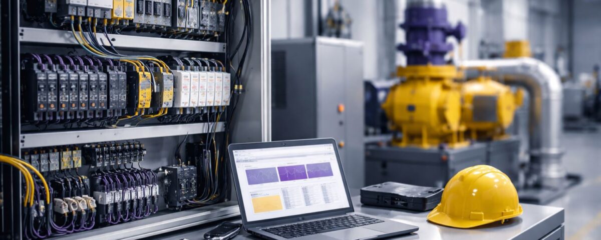 “Preventive maintenance hemat energi pada panel listrik industri dan pompa—monitoring konsumsi energi untuk menekan biaya maintenance.”
