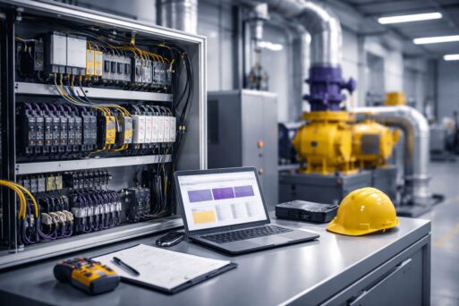 “Preventive maintenance hemat energi pada panel listrik industri dan pompa—monitoring konsumsi energi untuk menekan biaya maintenance.”